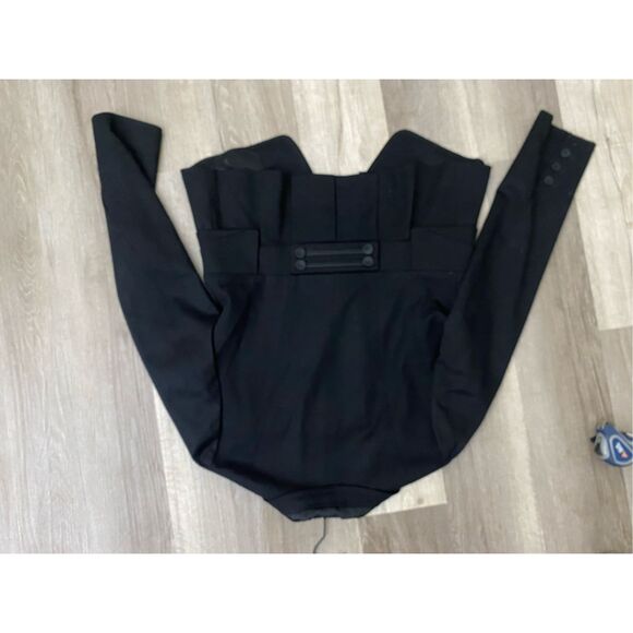 Valencia Black Double Breasted Blazer, Classic Design, Size Small - Picture 9 of 11